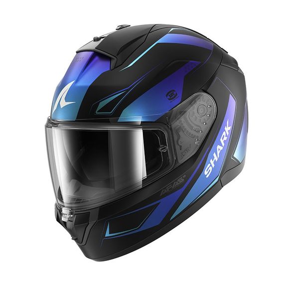 Shark RIDILL 2 Full Face Helmet - MEKARIUM - Black / BlueRef: SH1849-BBB