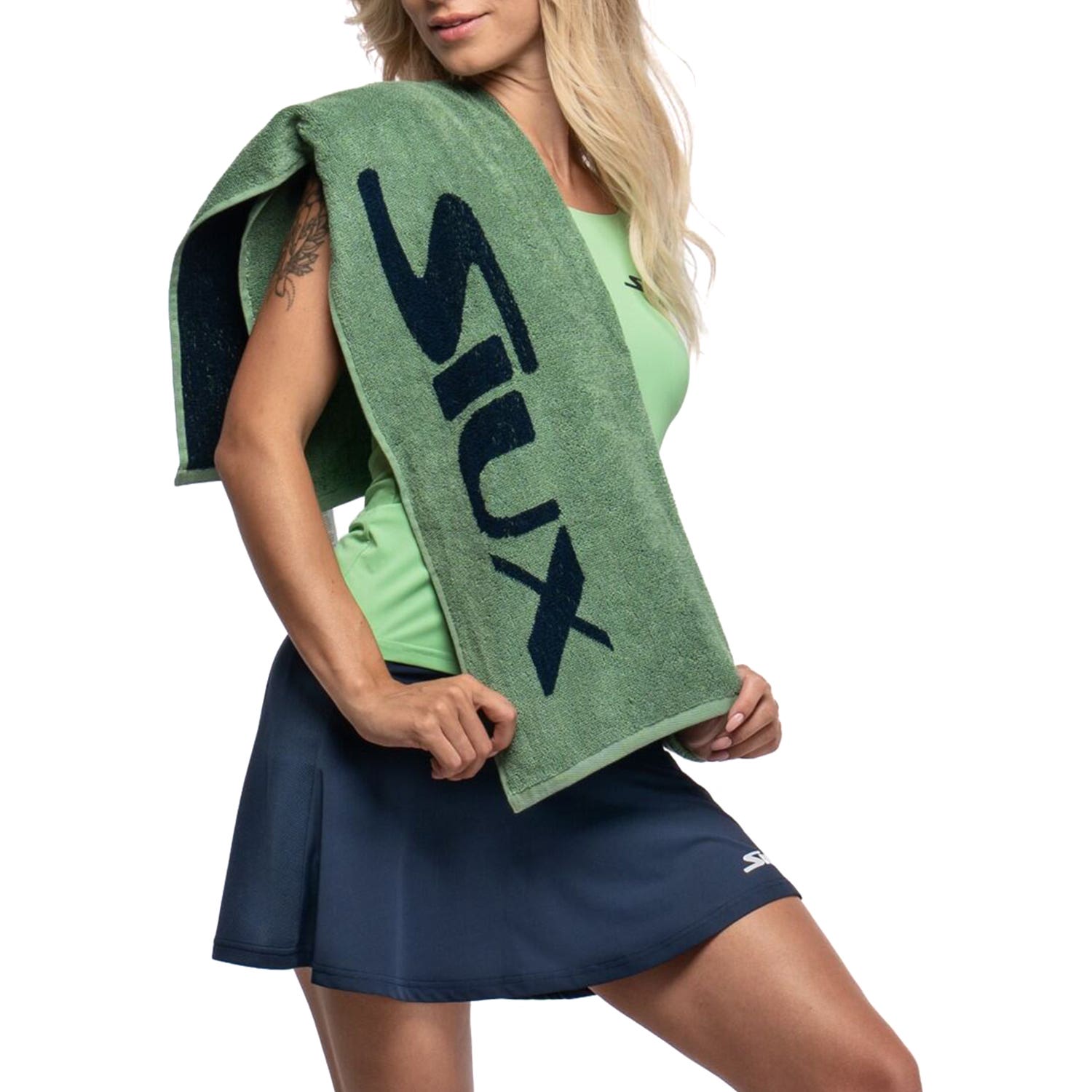 SIUX FLASH BLUE GREEN TOWEL SIUX FLASH BLUE GREEN