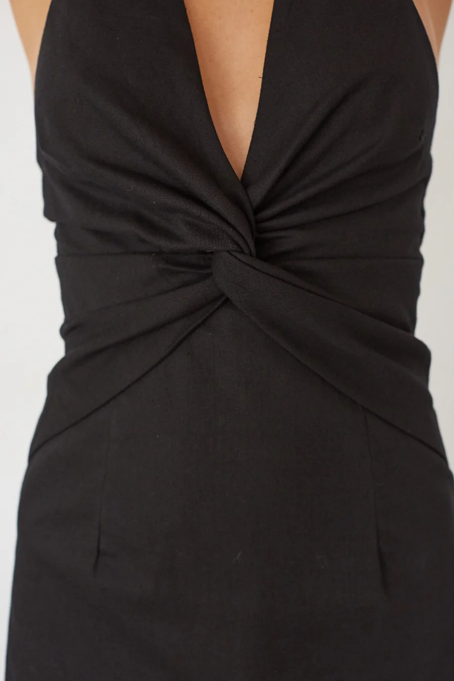 Selina Twist Front Mini Dress