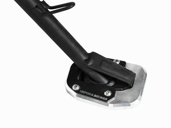 Hepco & Becker side stand extension - black/silverRef: Hbe04602A / 42117546 00 91