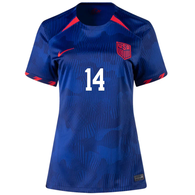 Womens United States Diego Luna Away Jersey 23/24 (Hyper Royal/Loyal Blue)