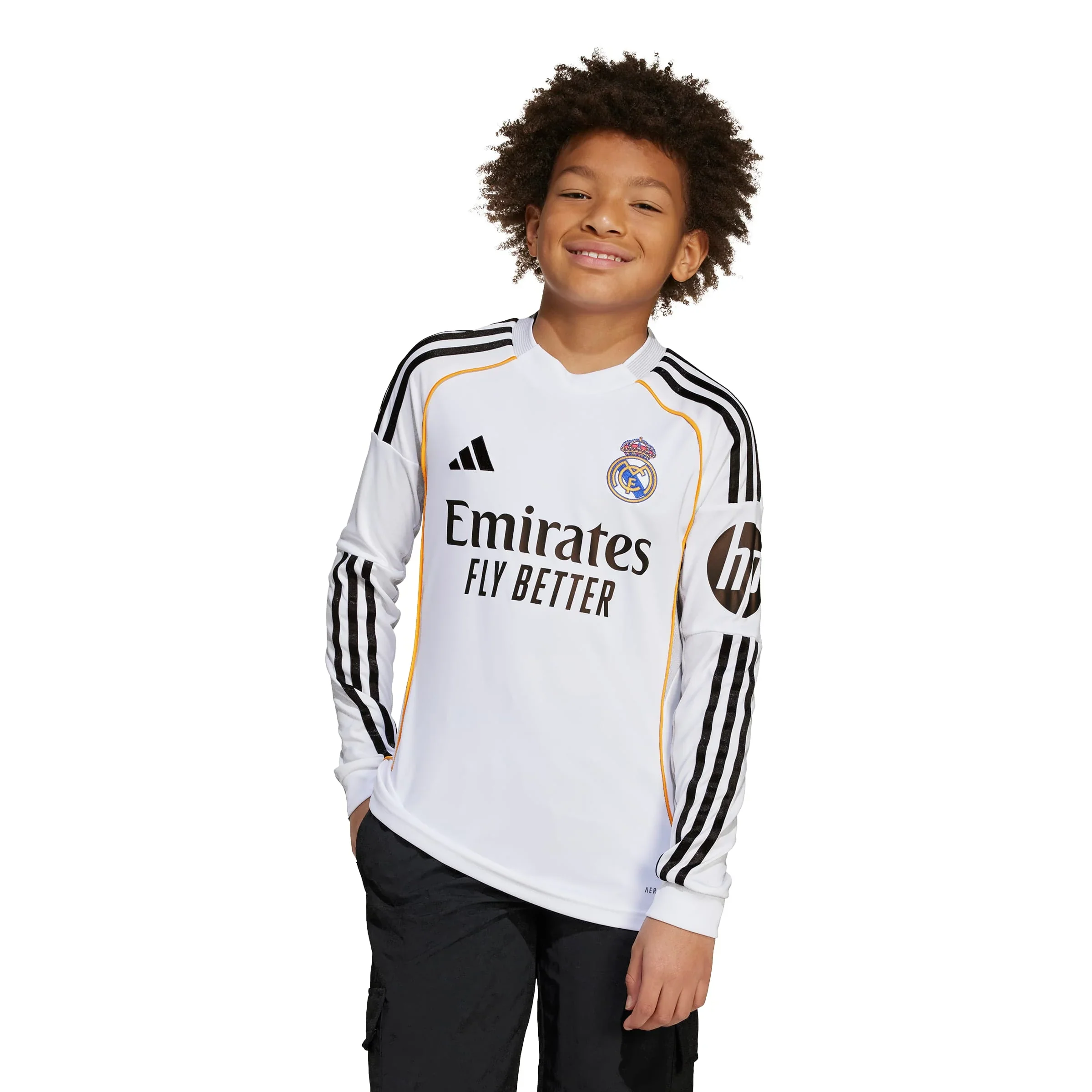 Real Madrid 25/26 Long Sleeve Home Jersey