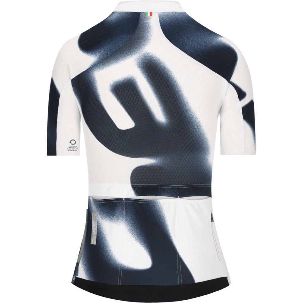 Q36.5 Gregarius Pro Big Logo Short Sleeve Jersey Women - white