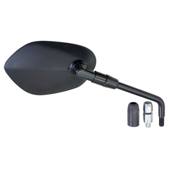 Right Vicma Type - Black rear view mirrorRef: Vic00377A / 1096055002