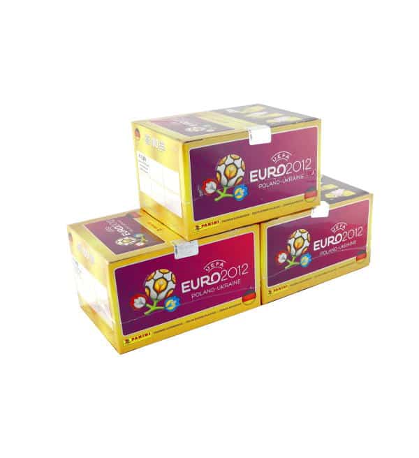 Panini EURO 2012 Display - Box With 100 Packets