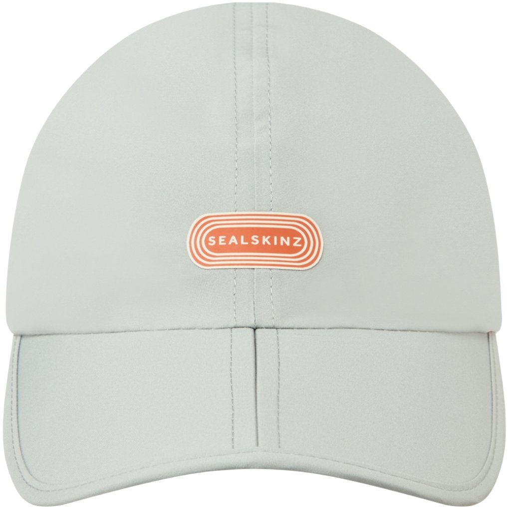 SealSkinz Wymondham Waterproof Foldable Running Cap - Printed - Grey