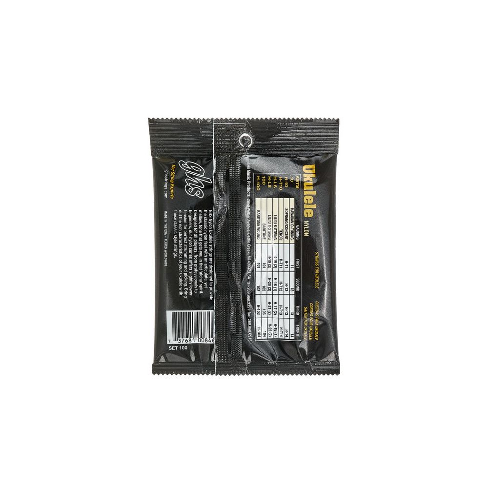 GHS Ukulele String Set Baritone – Thomann Ireland