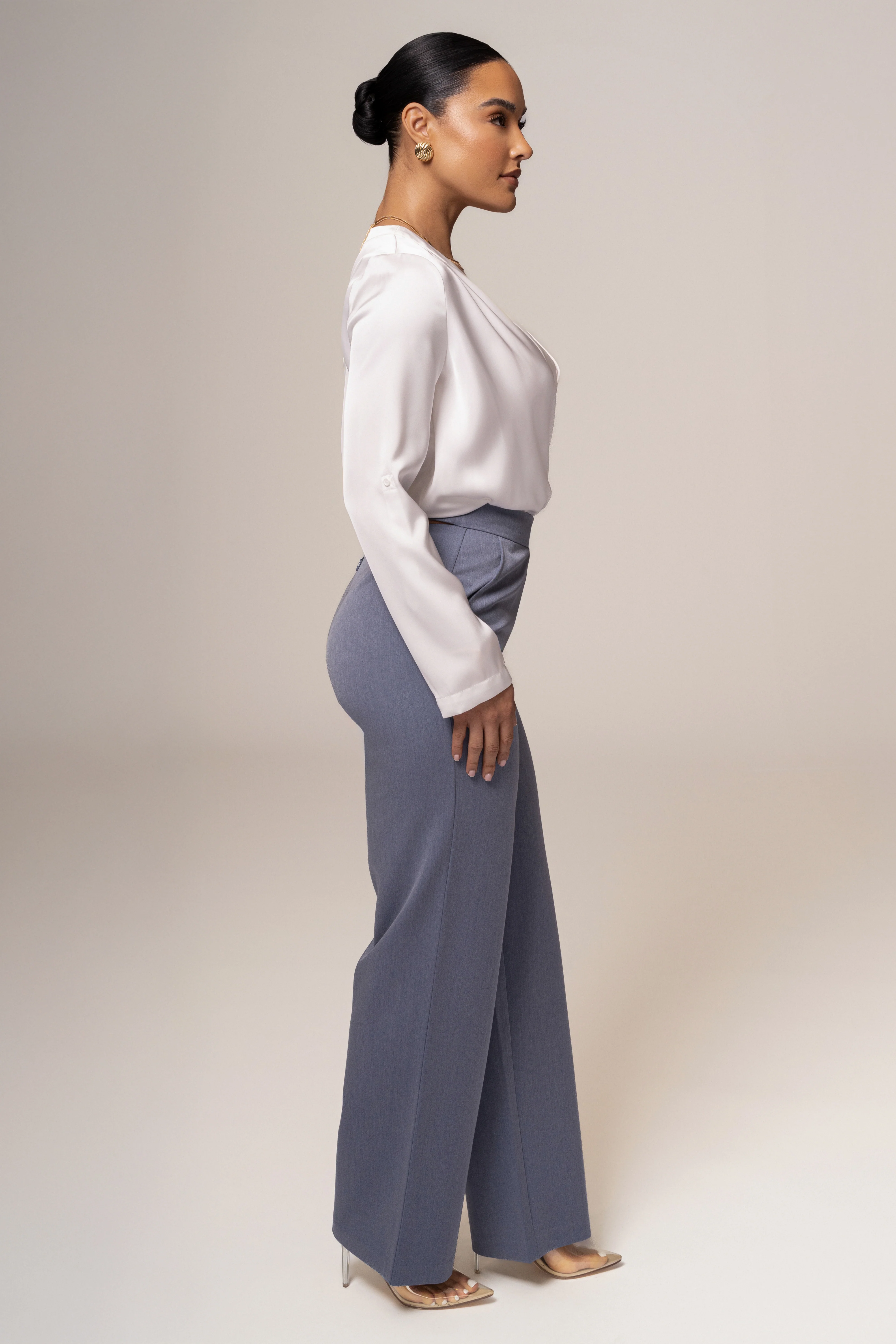 Denim Status Belted Pants