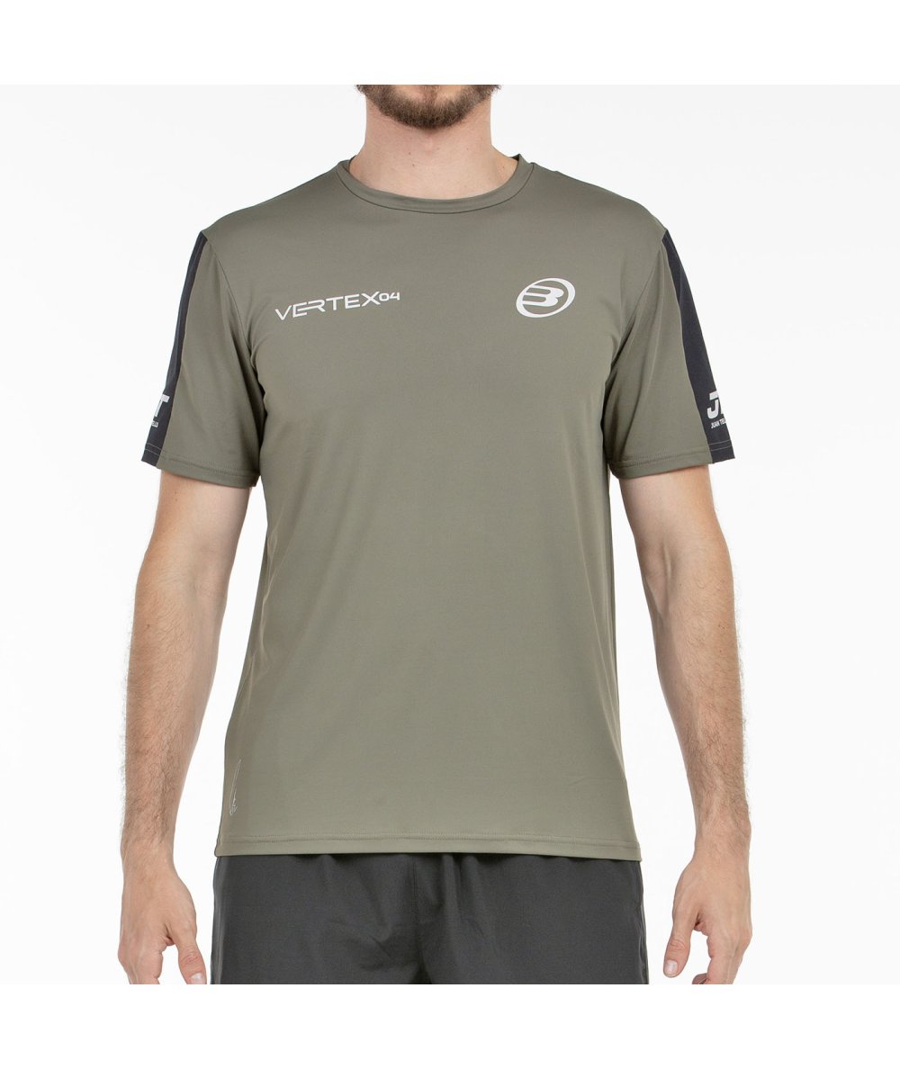 BULLPADEL TELLO 25V KHAKI T-SHIRT