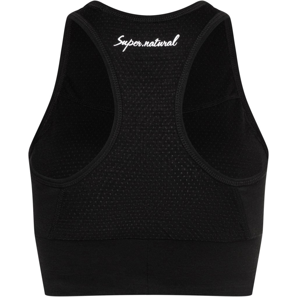 SUPER.NATURAL Liquid Flow Top Women - Jet Black