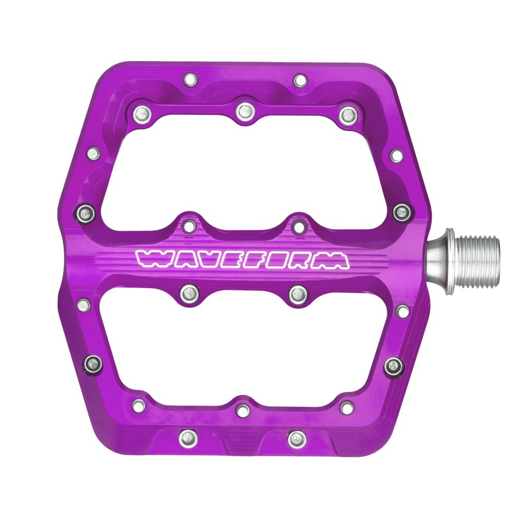 Wolf Tooth WAVEFORM Flat Pedals - Small - purple