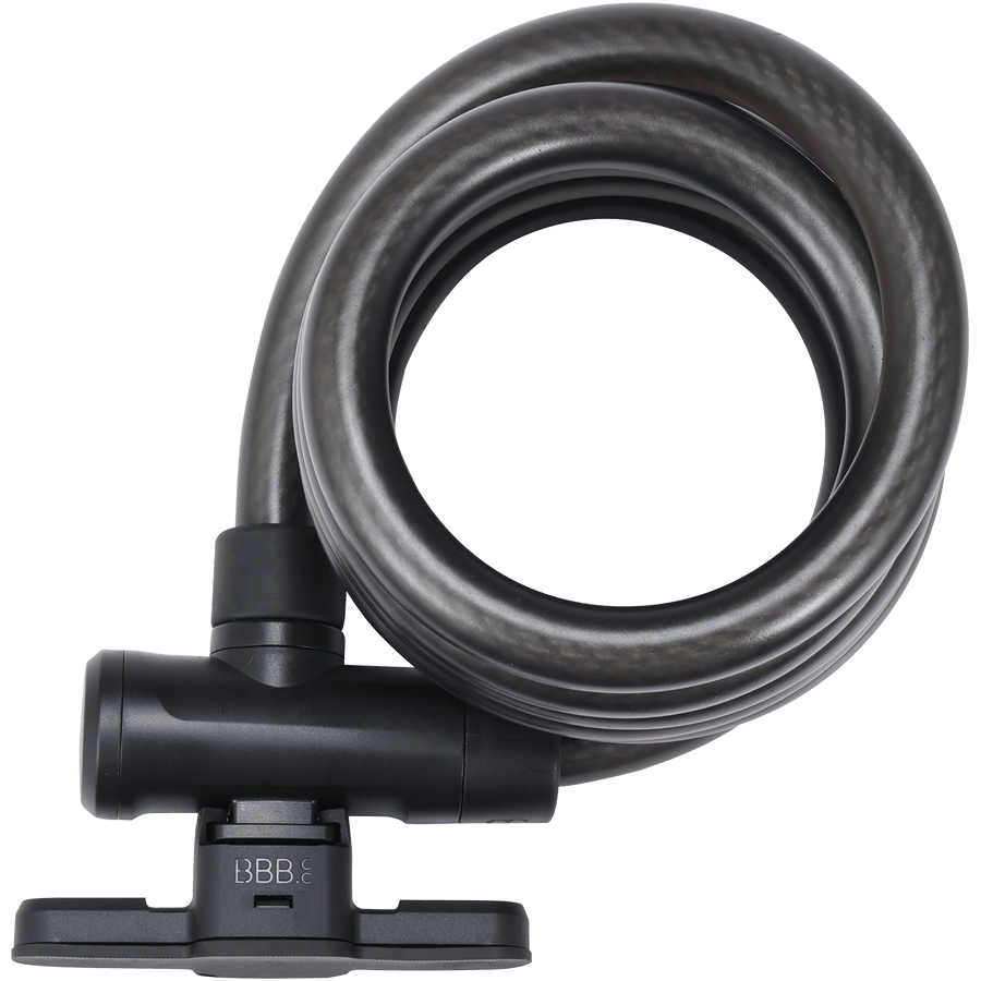 BBB Cycling KeyGuard Cable 15/180 BBL-112B Cable Lock with mount