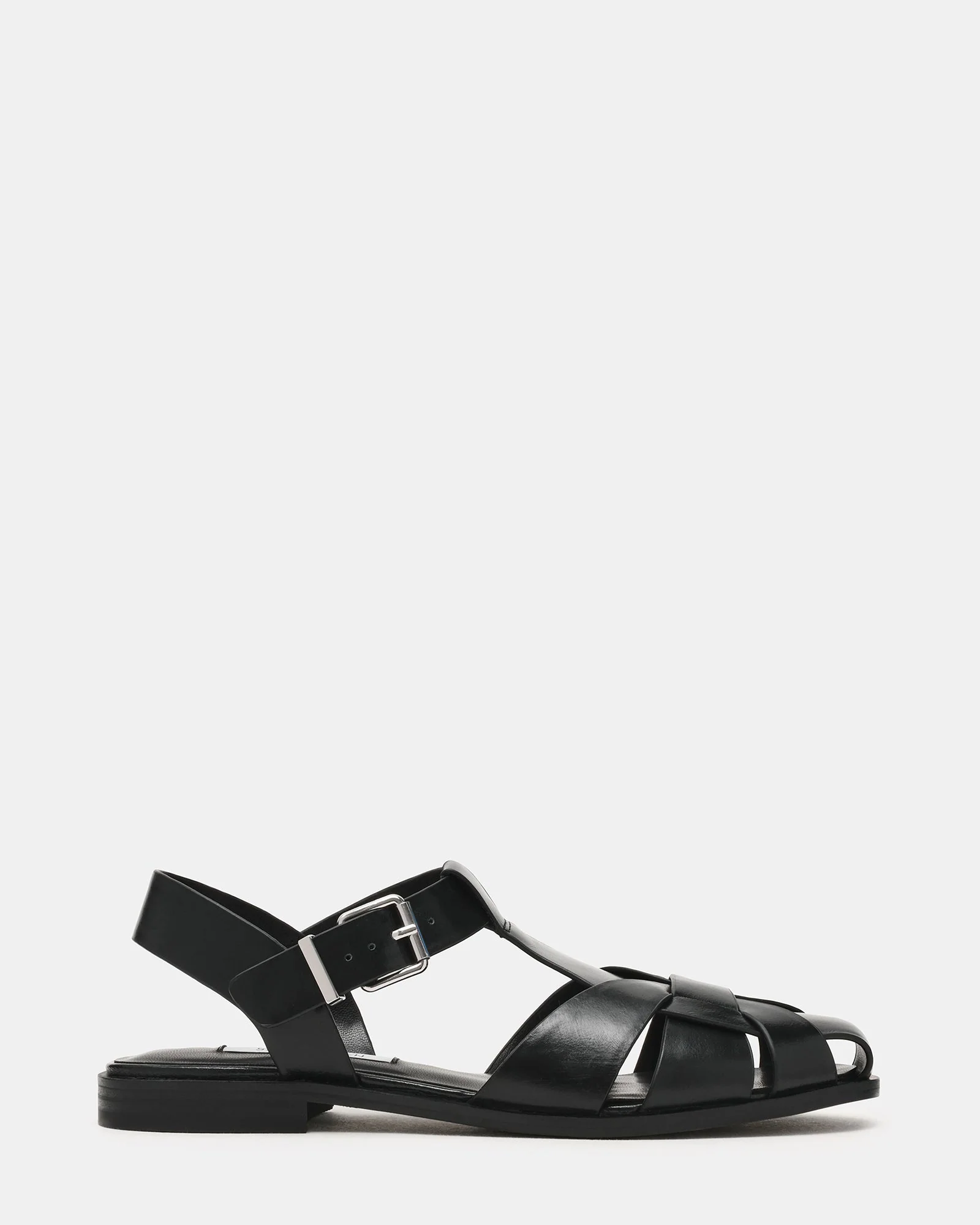 Fisk Black Leather