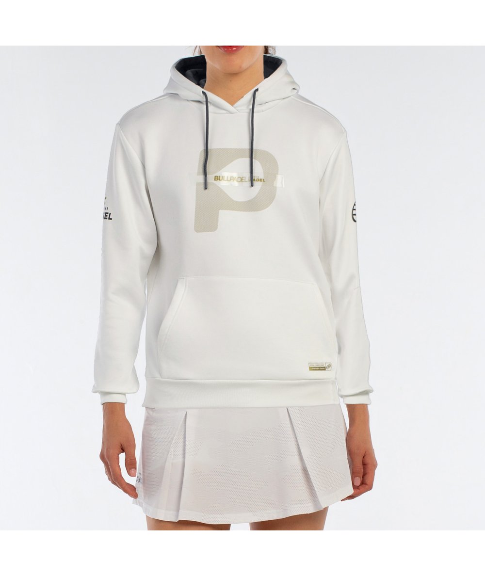 SWEATSHIRT BULLPADEL AEREA WHITE