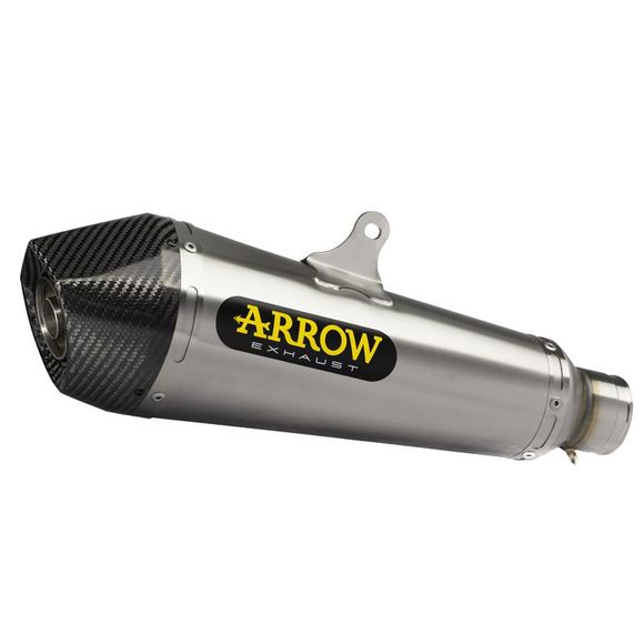 Arrow x-kone nichrom carbon end cap silencer - greyRef: AW0320 / 71859XKI