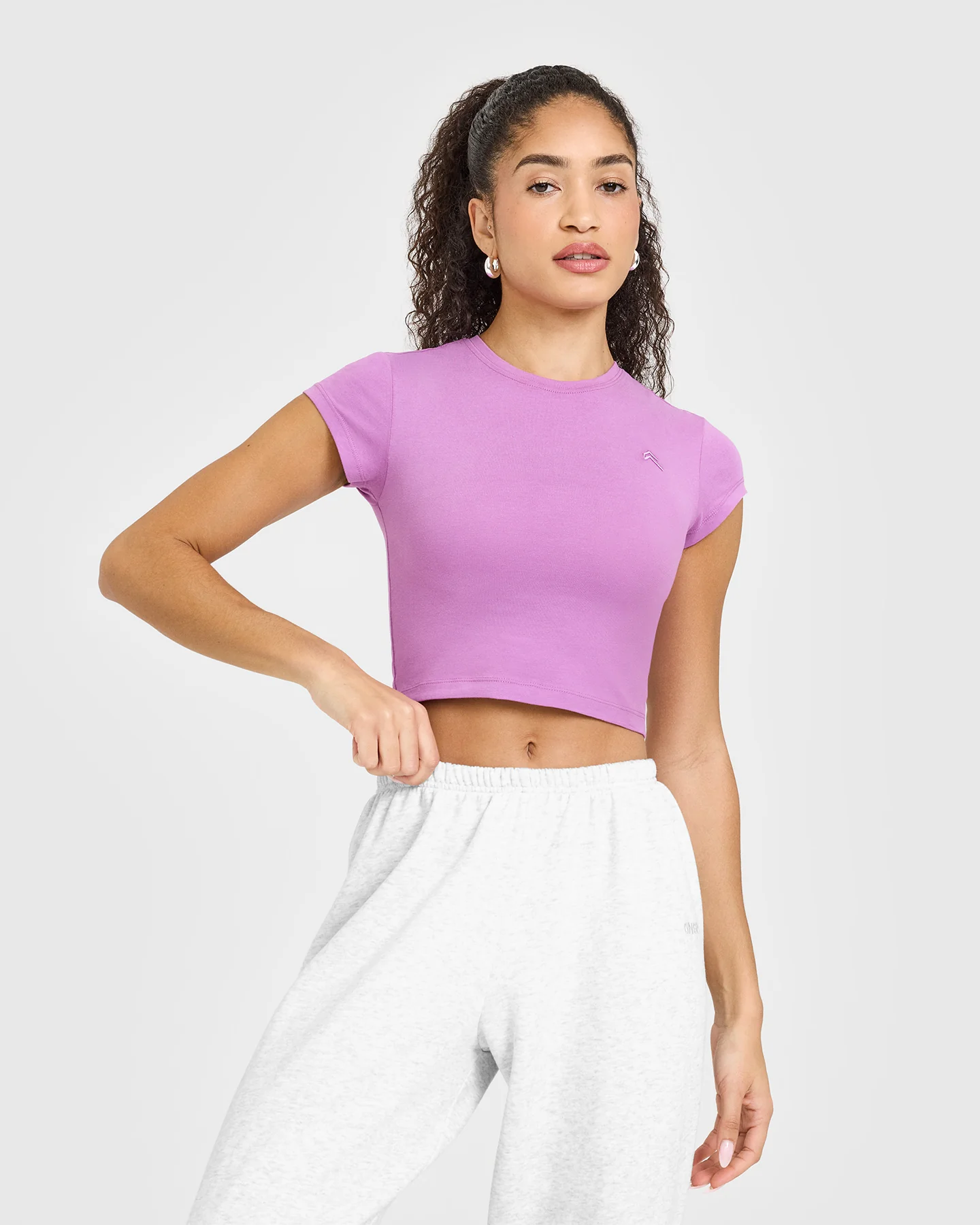 Cotton Icon Baby T-Shirt | Orchid Purple