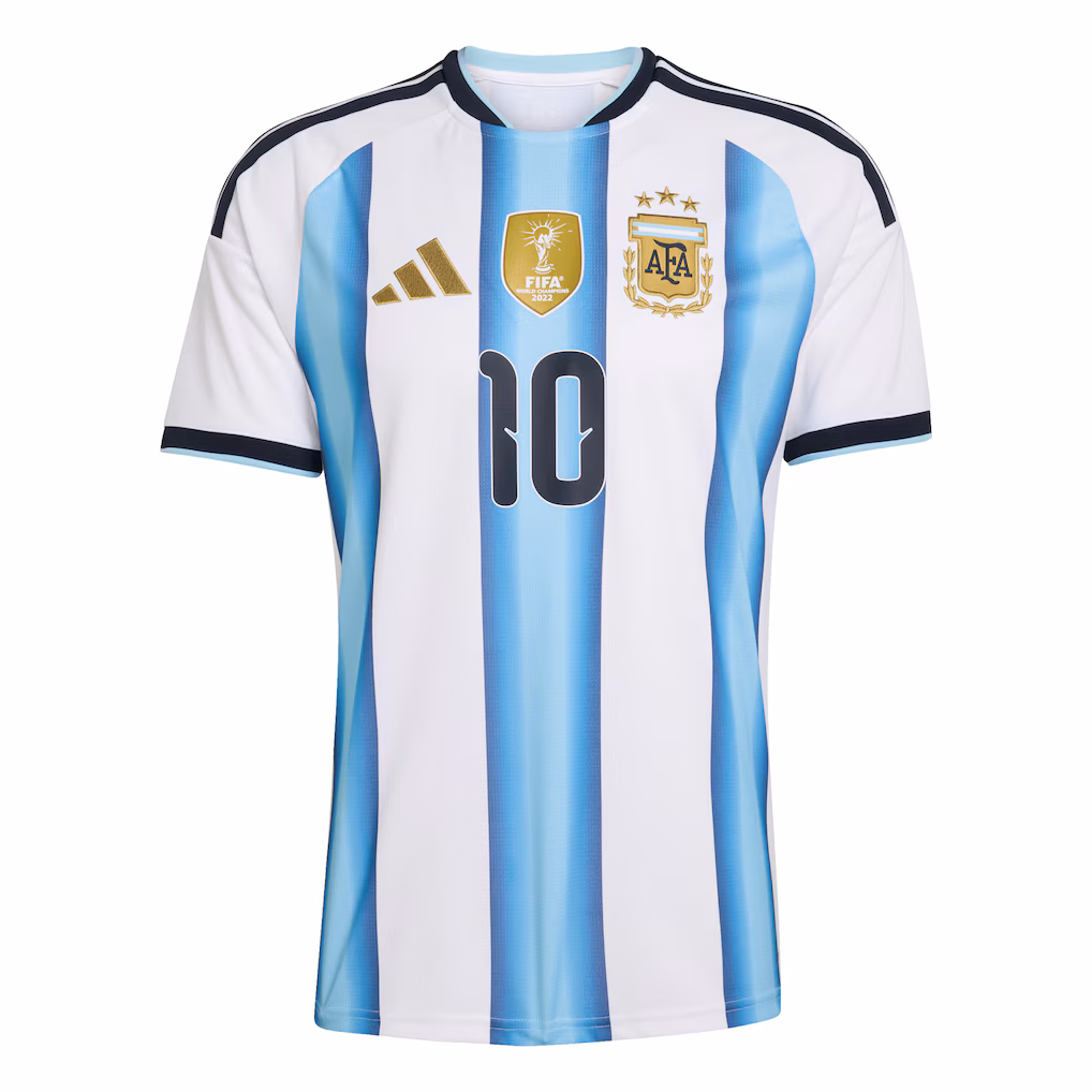Lionel Messi Argentina National Team  FIFA x World Cup 2026 Home Replica Jersey - White