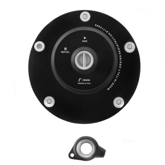 Rizoma Fuel Tank Cap - BlackRef: RZ0714