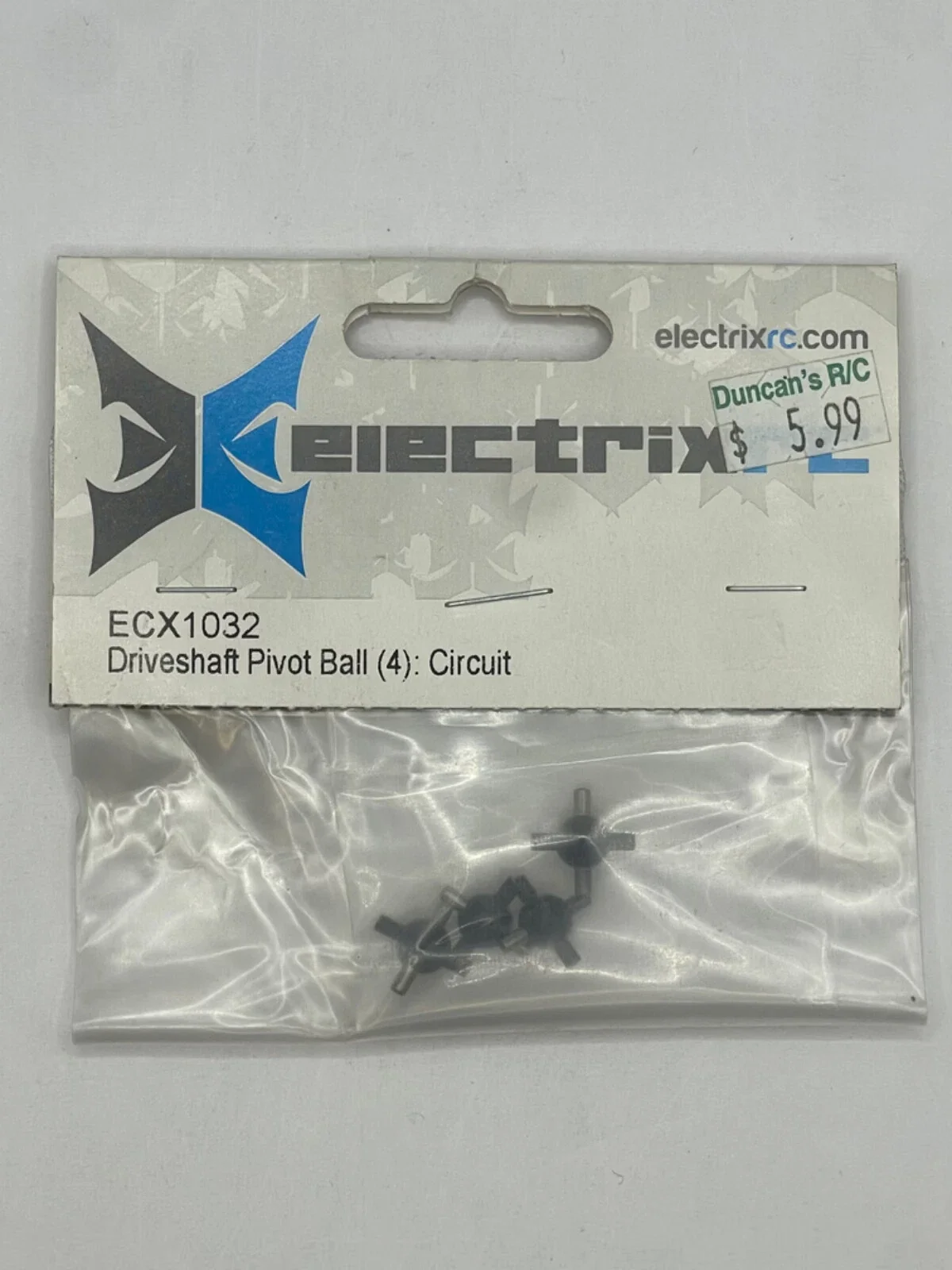 ECX 1032 Driveshaft Pivot Ball (4):