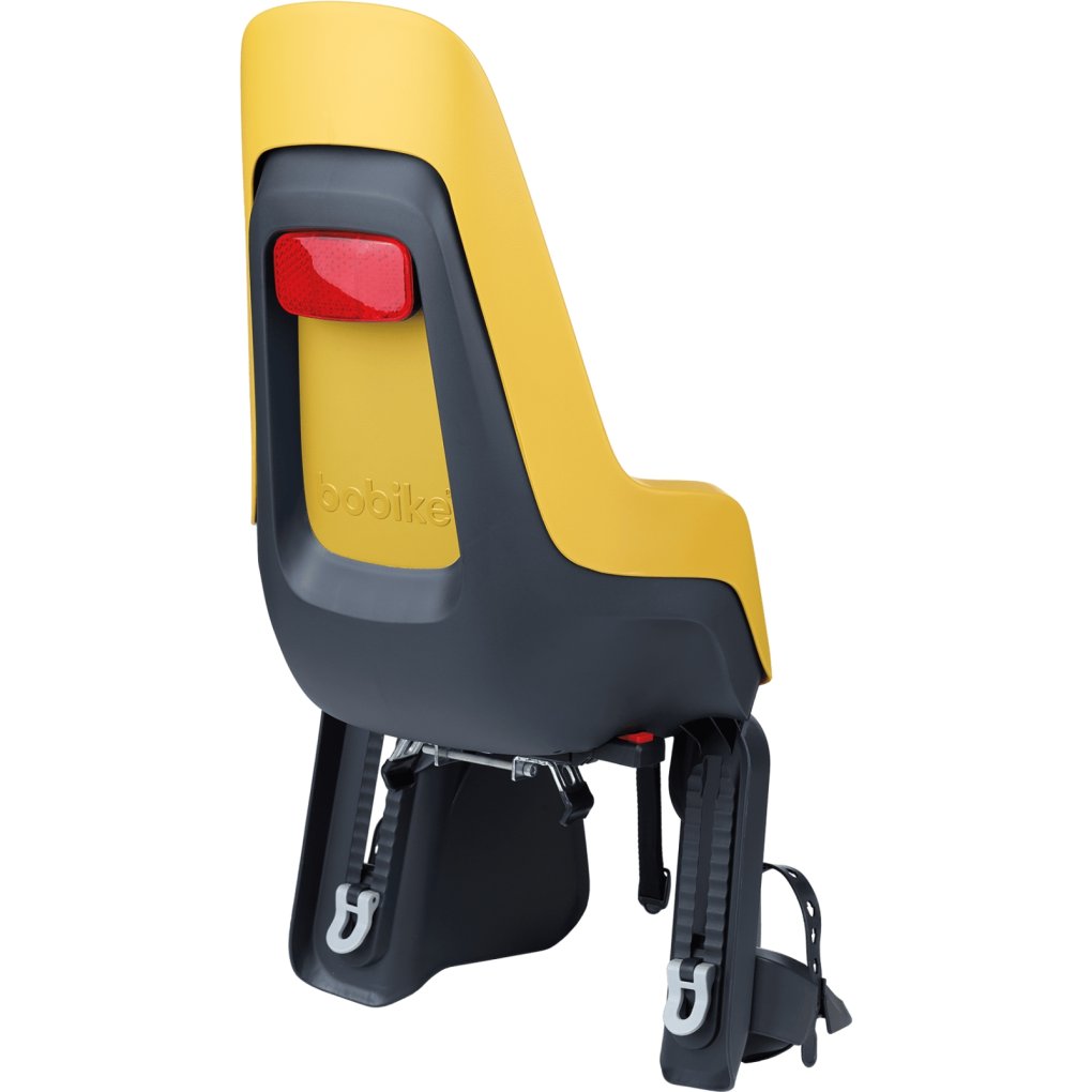 Bobike ONE maxi - Bicycle Seat for Kids - Carrier Mount - Mighty Mustard
