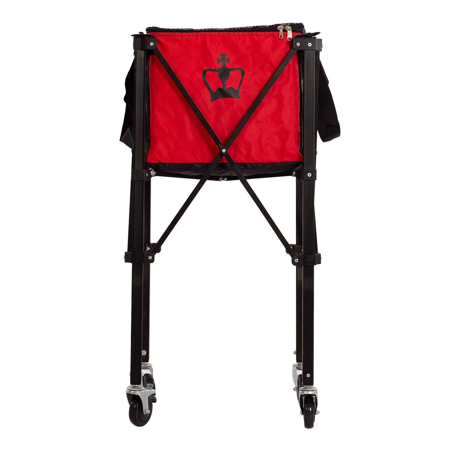 BASKET OF BALLS BLACK CROWN RED/BLACK