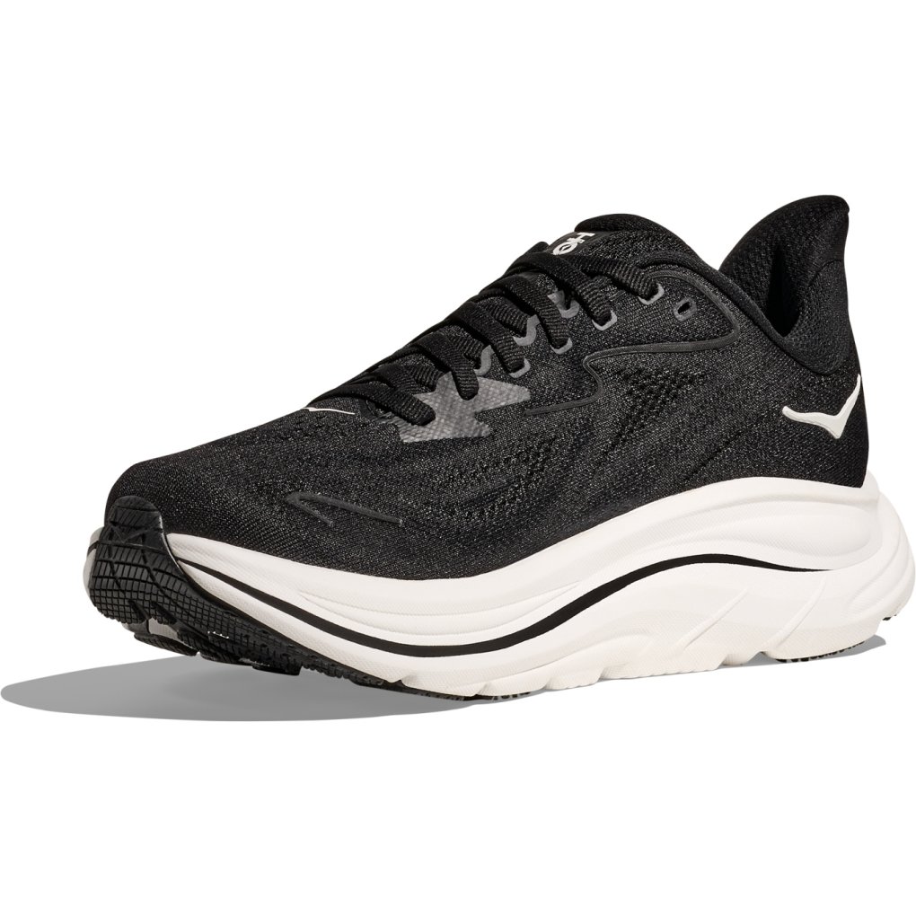 Hoka Clifton 10 Running Shoes Men - black / white