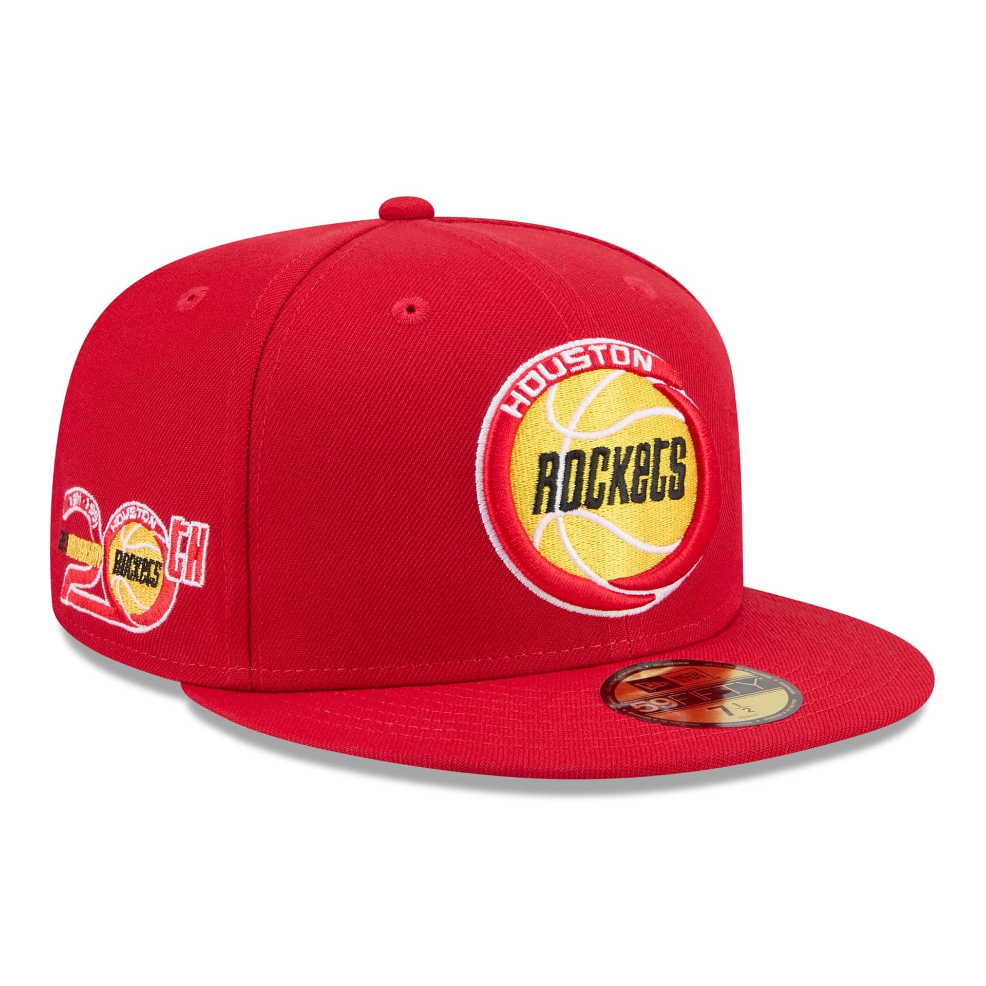 Houston Rockets 1972-1994 Hardwood Classics 59FIFTY Fitted Cap Red