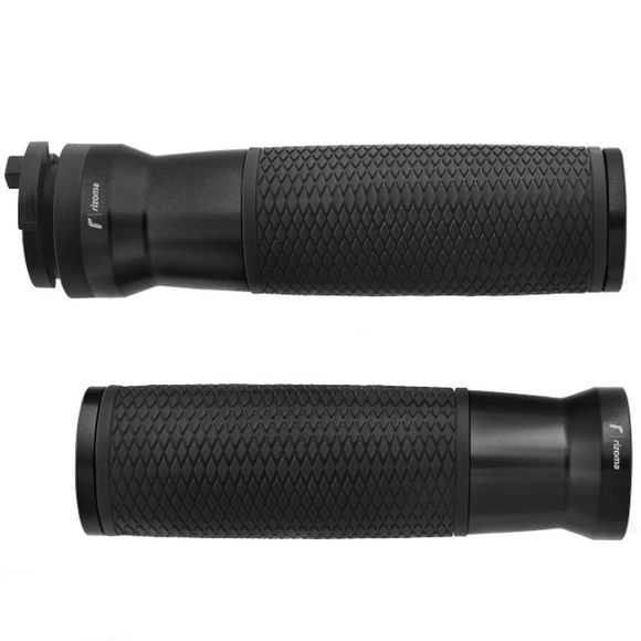 Rizoma Urlo Ride by Wire Handlebar Grips - BlackRef: rz0917 / grdw222zth01b
