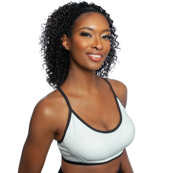 Mane Concept Trill 100% Unprocessed Virgin Remy Hair Glueless Headband Wig - TRHB207 WATER WAVE 14