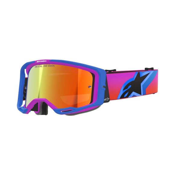 Alpinestars VISION 8 CORP IRIDIUM 2026 cross goggles - Blue / PurpleRef: Ap3930 / 5101625-7286-Os