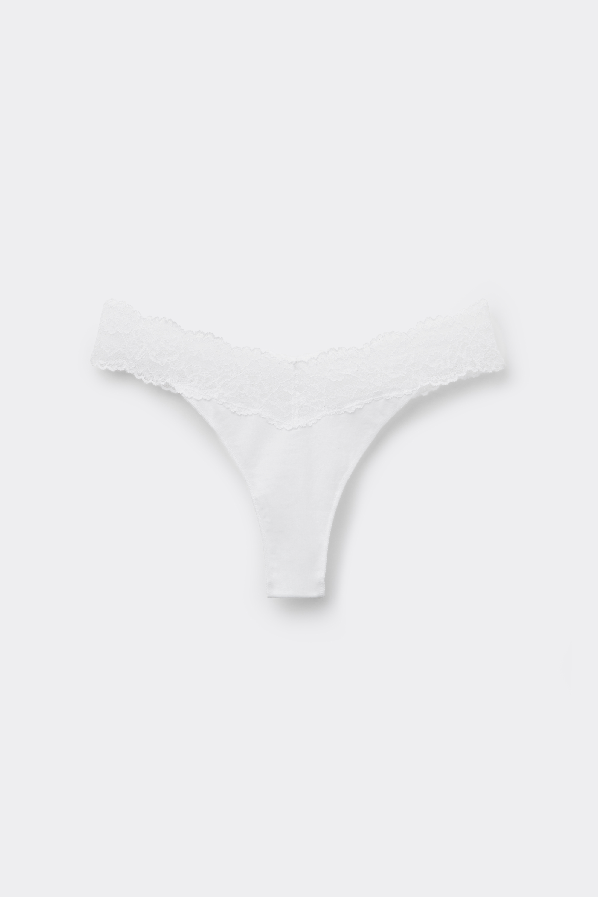 Brazilian Briefs in Cotton and Recycled Lace