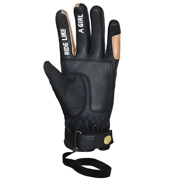 Gants Eudoxie JODY BURN - Noir / JauneRef : EUD0040