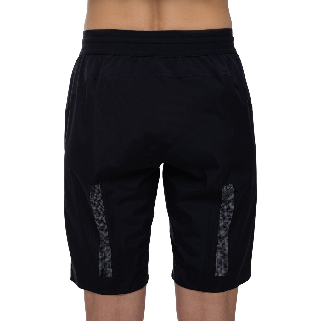 CUBE BLACKLINE Rain Pants Short Women - black