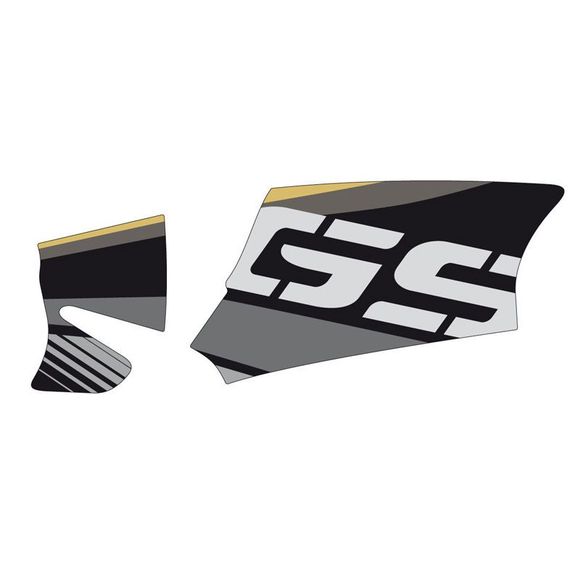 Puig BMW R1200GS swingarm stickers - YellowRef: 20152