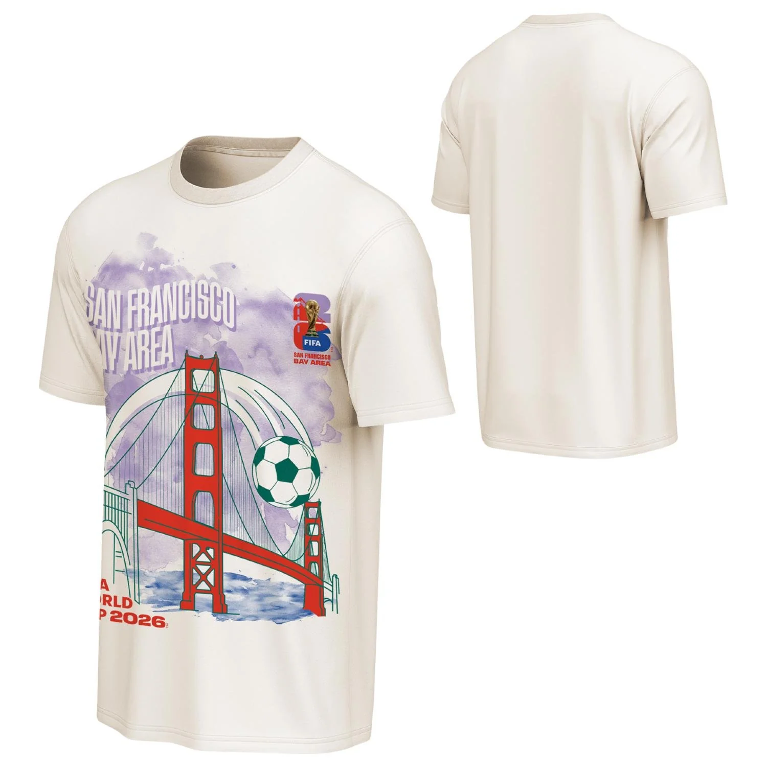 2026 Soccer Fan Collection San Francisco Bay Area Homestyle T-Shirt - Unisex