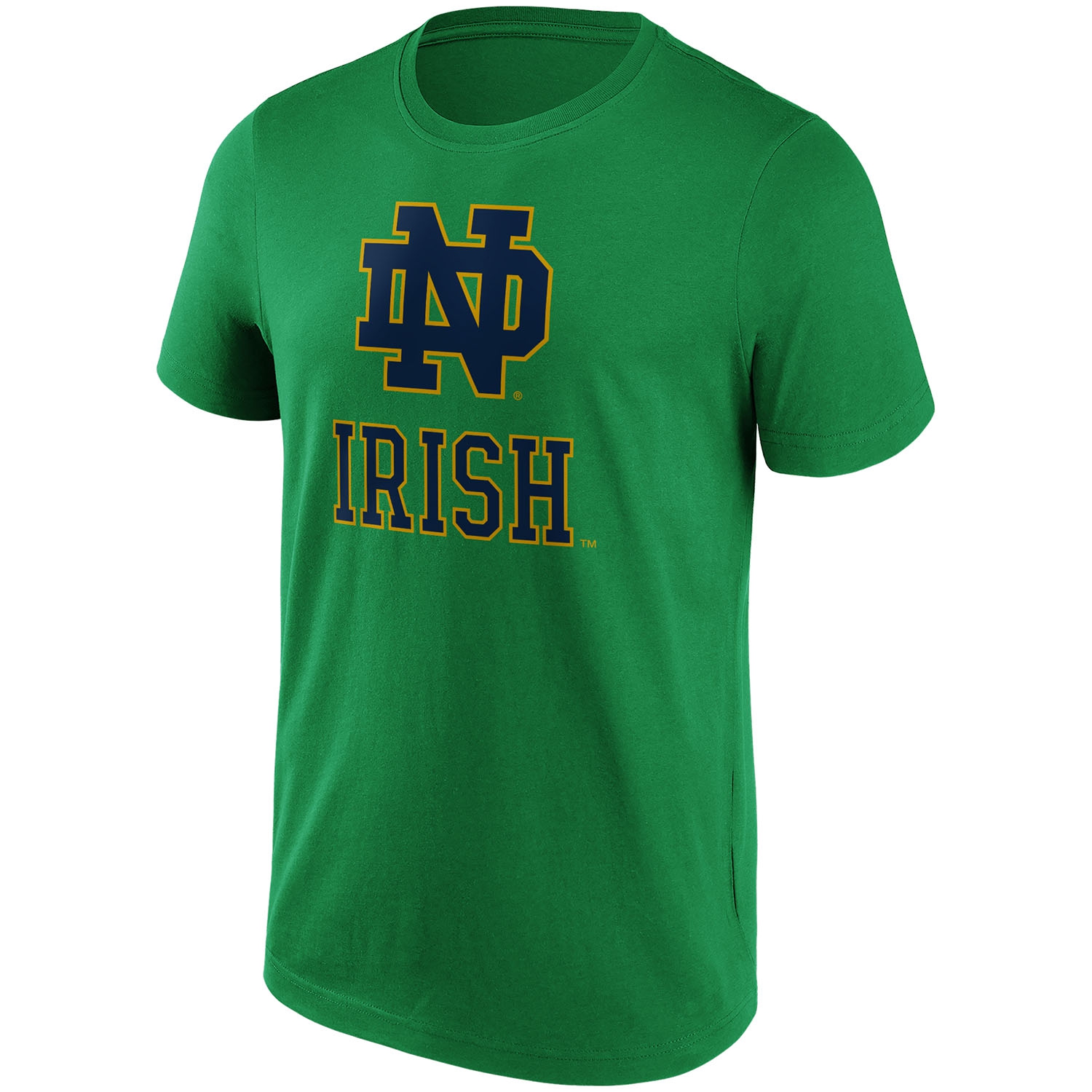 Notre Dame Fighting Irish Primary Logo NCAA T-Shirt Green