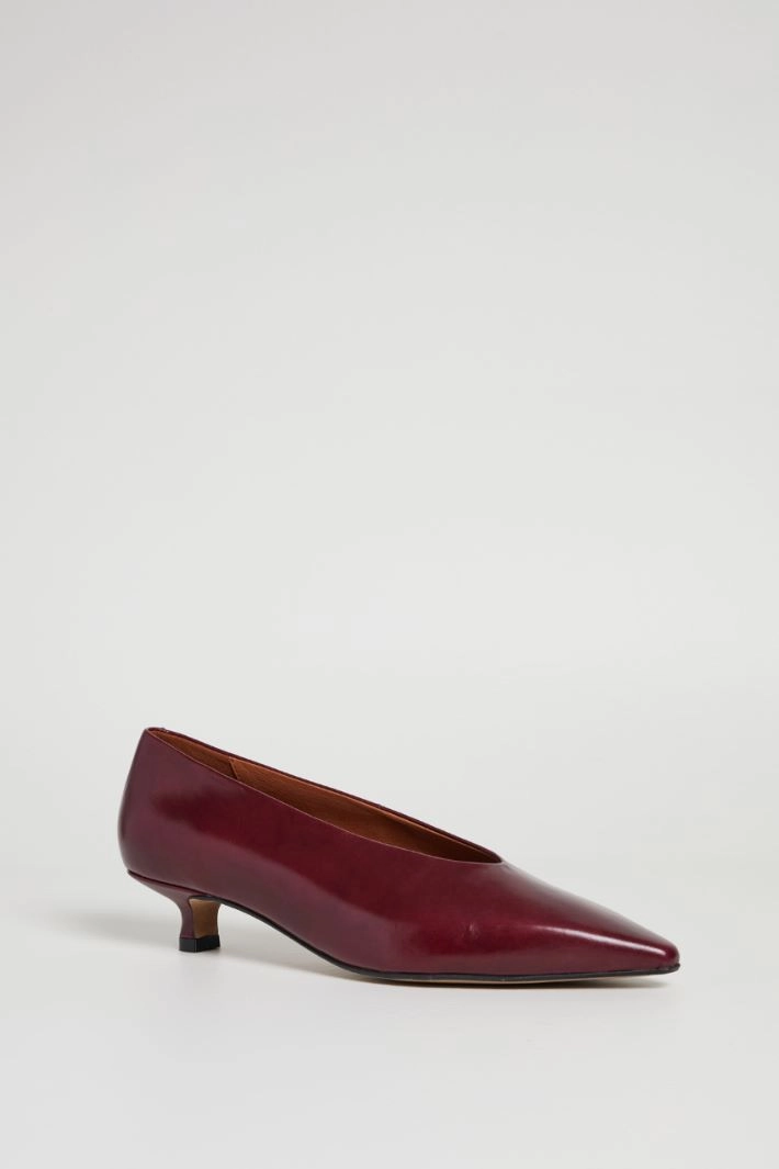 Low heel pumps - BORDEAUX