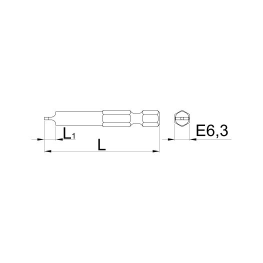 Unior Bike Tools Bit for Spoke Nipple Assembly - 1756