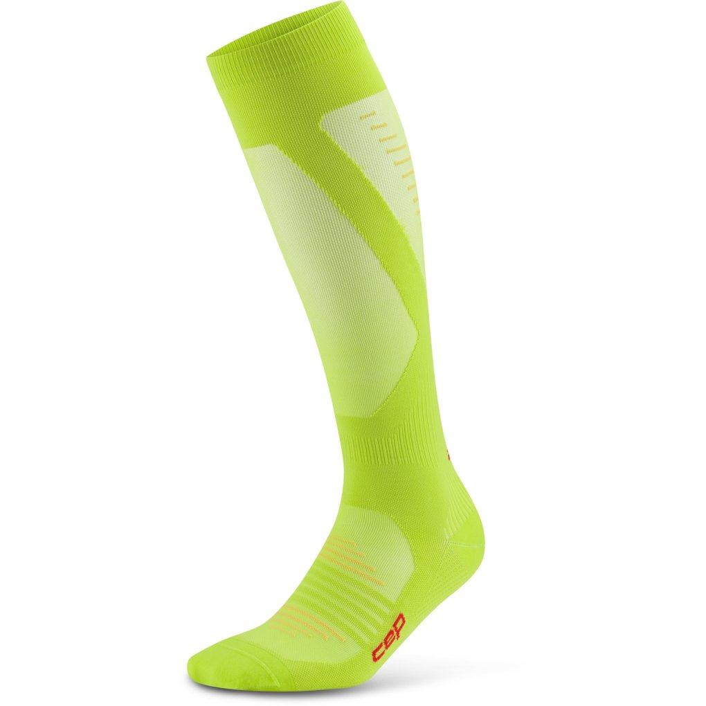 CEP Pro Run Ultralight Tall Compression Socks Men - lime