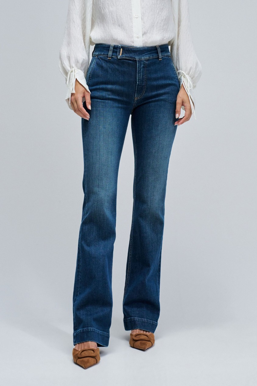 DESTINY PUSH UP BOOTCUT JEANS