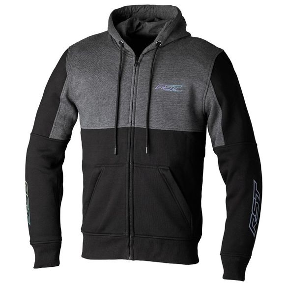 RST ZIP THROUGH URBAN motorcycle sweatshirt - Gray / BlackRef: RST0242