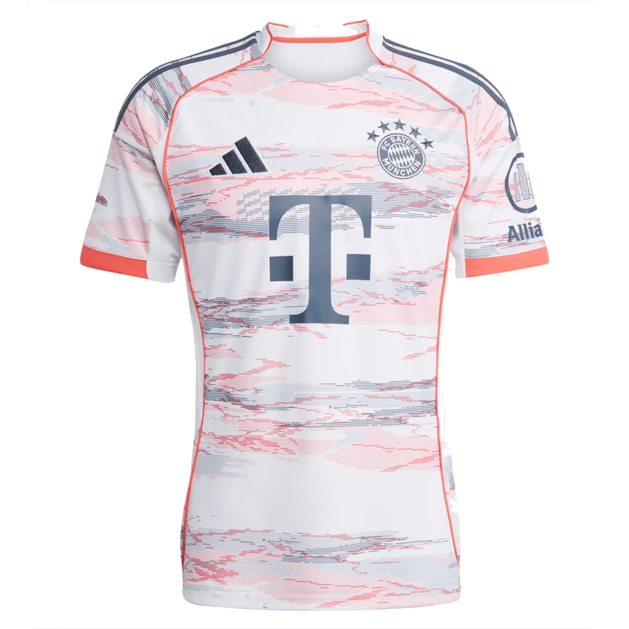 Bayern Munich Away Jersey 25/26 (White/Red)