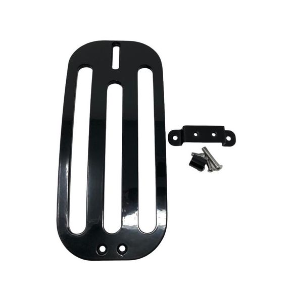 Highway Hawk Solo Luggage Rack Billet - BlackYAMAHA 1600 XV 1600 A WILD STAR (VP08) - 1999 - 2004Ref: Hig0578 / H662-0661Bk