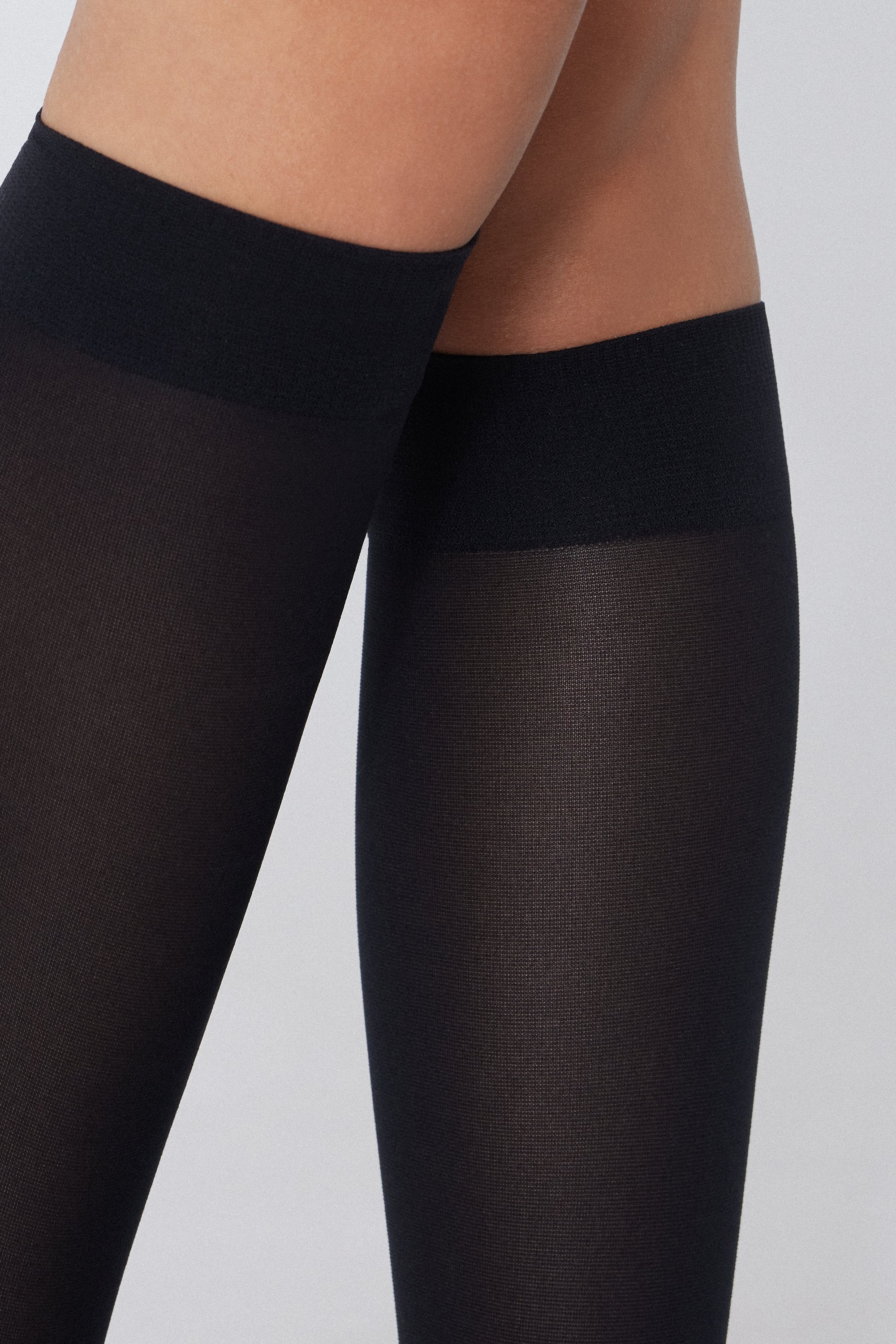 50 Denier Soft Microfibre Knee-Highs