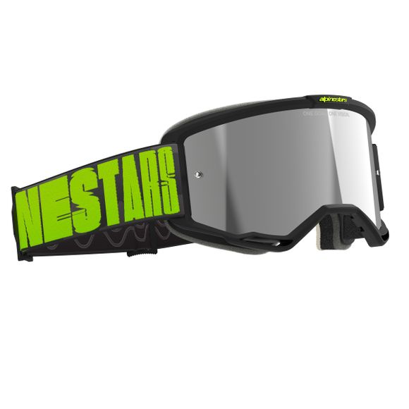 Alpinestars VISION 5 HOLLOW IRIDIUM 2025 cross mask - BlackRef: ap3744 / 5102225-1470-os