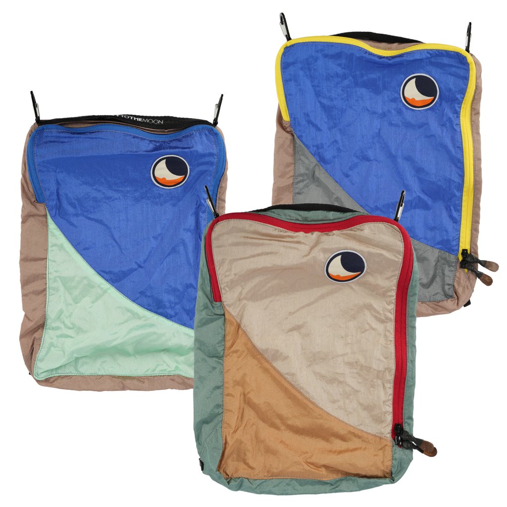 Ticket To The Moon Travel Cube L incl. 2 accessory carabiners - 6.3L - Unique Edition