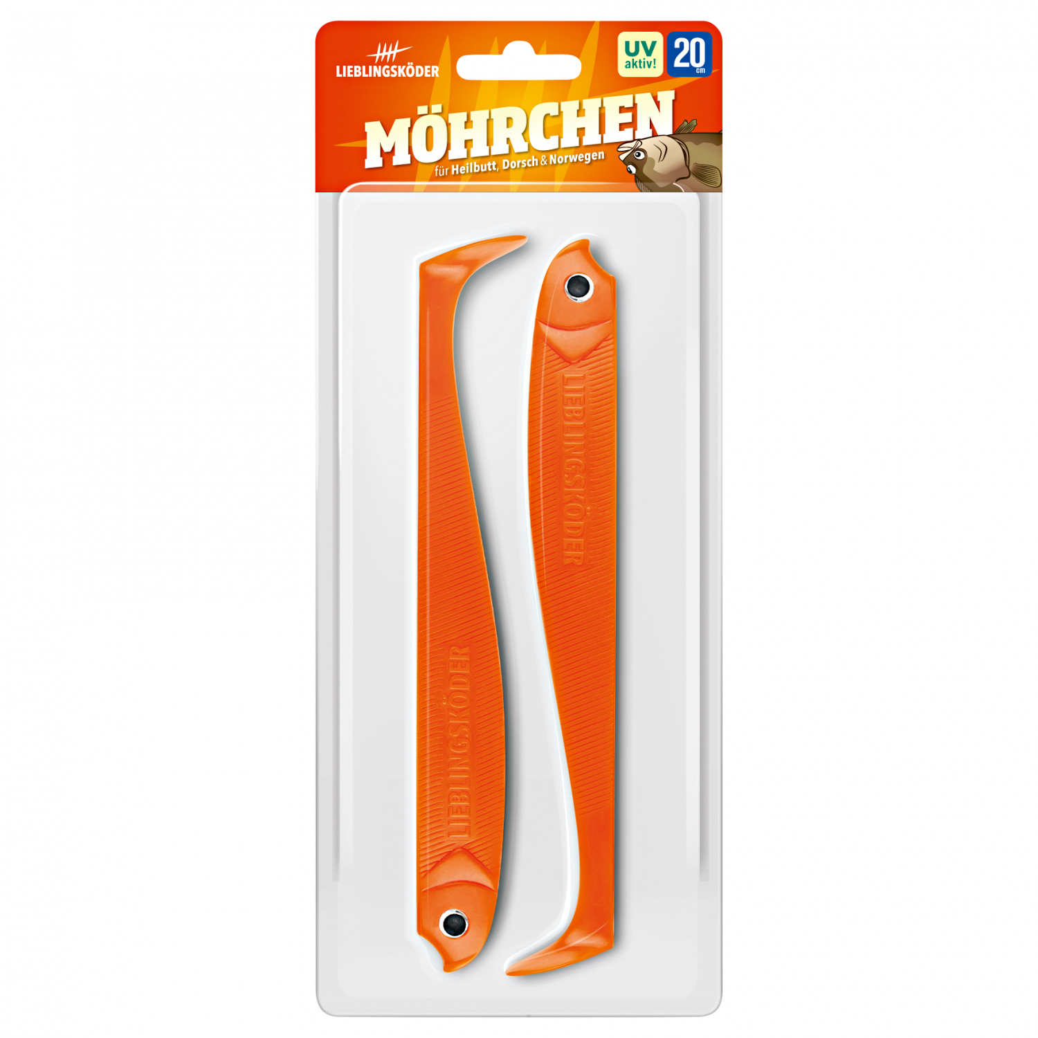 Lieblingsköder Sea Shads for North and East See (Möhrchen)