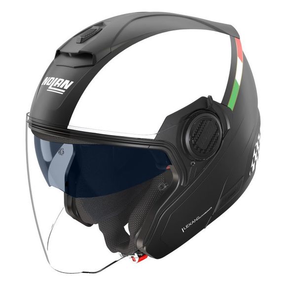 Nolan N40-5 BELLAVISTA Jet Helmet - Black / WhiteRef: NL1743