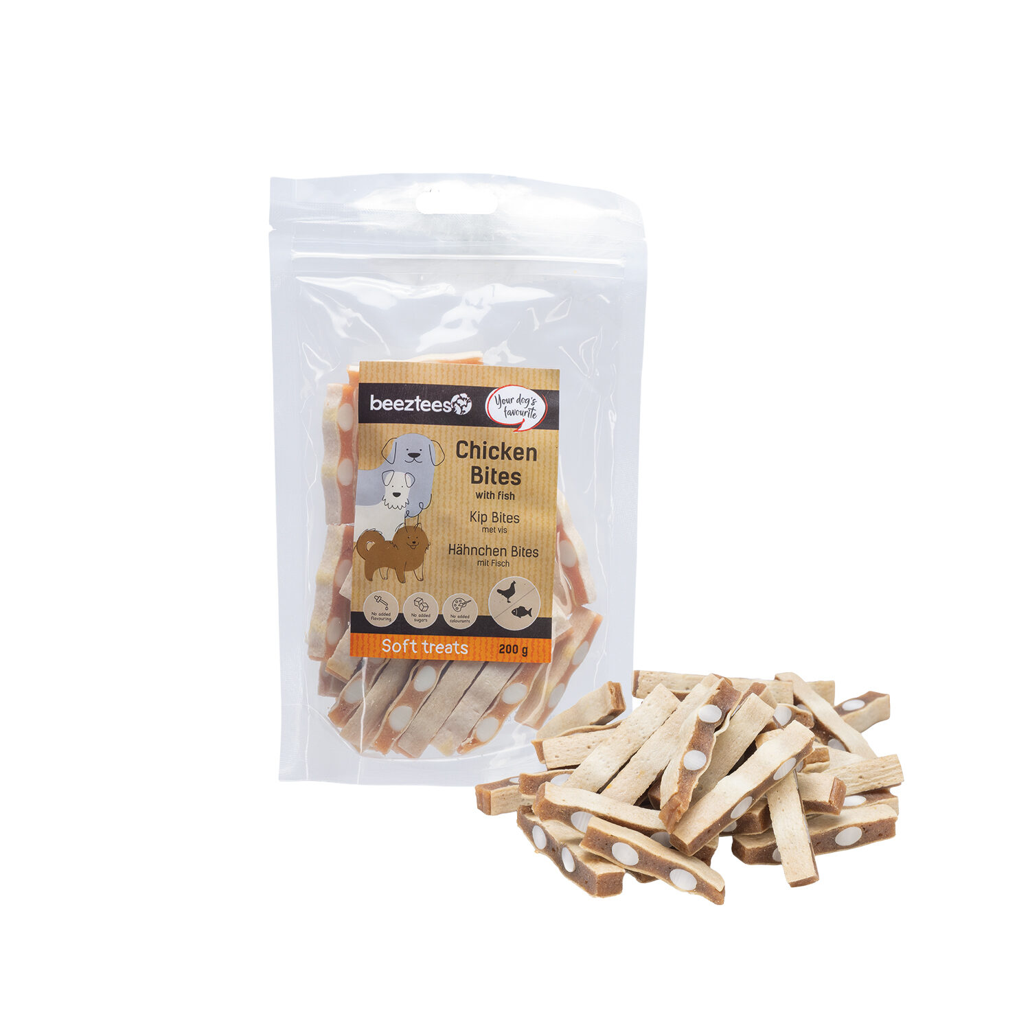 Beeztees Chicken Bites with Fish - 200 g