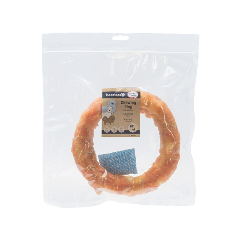Beeztees Culinary Chew Ring with Chicken - 19 cm - 1 piece